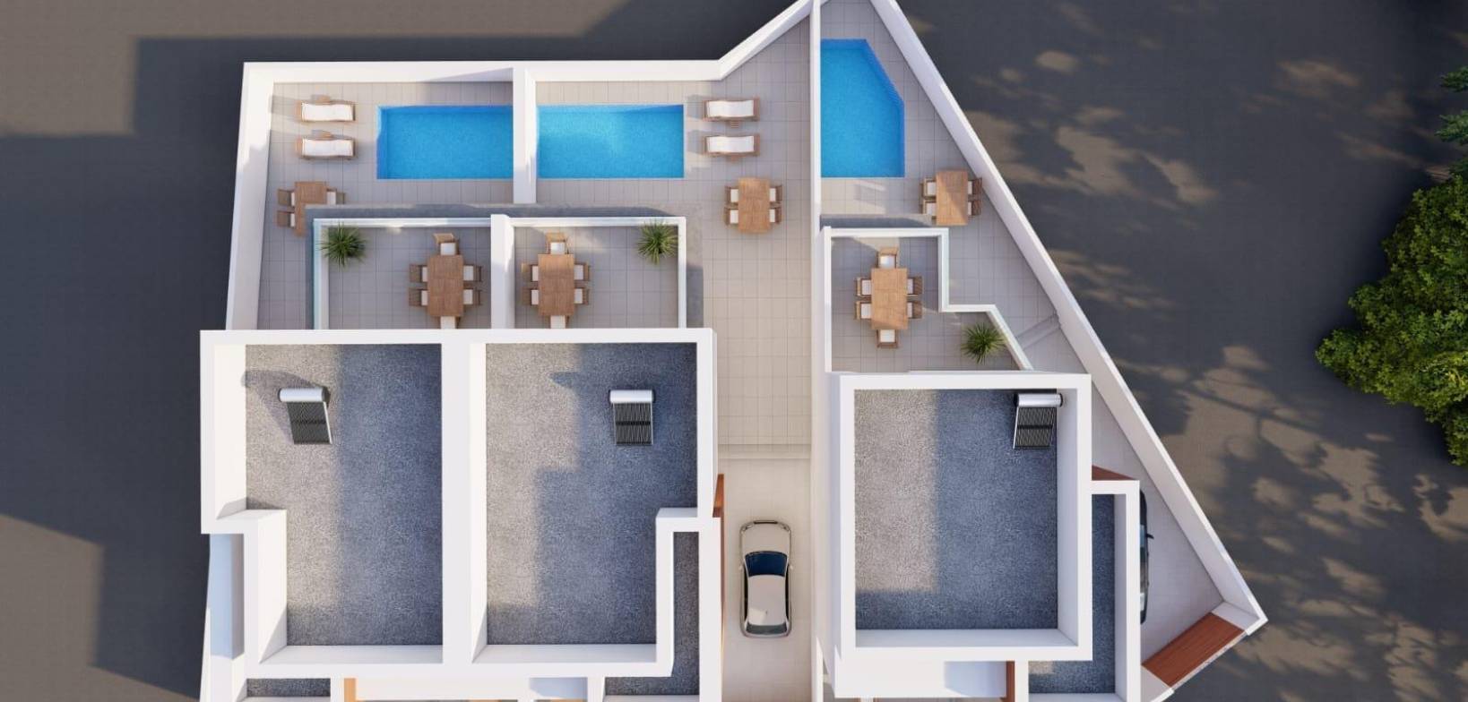 Nybyggnasjon - Villa - Daya Nueva - pueblo